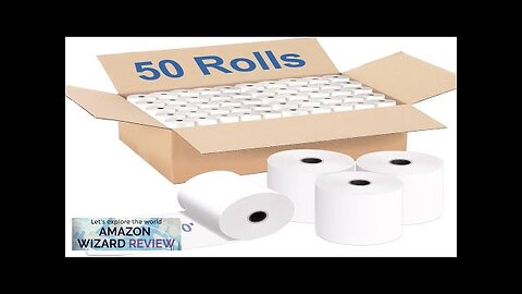 3 1/8 x 230 Thermal Paper Receipt Rolls Thermal Printer Paper 50 Review