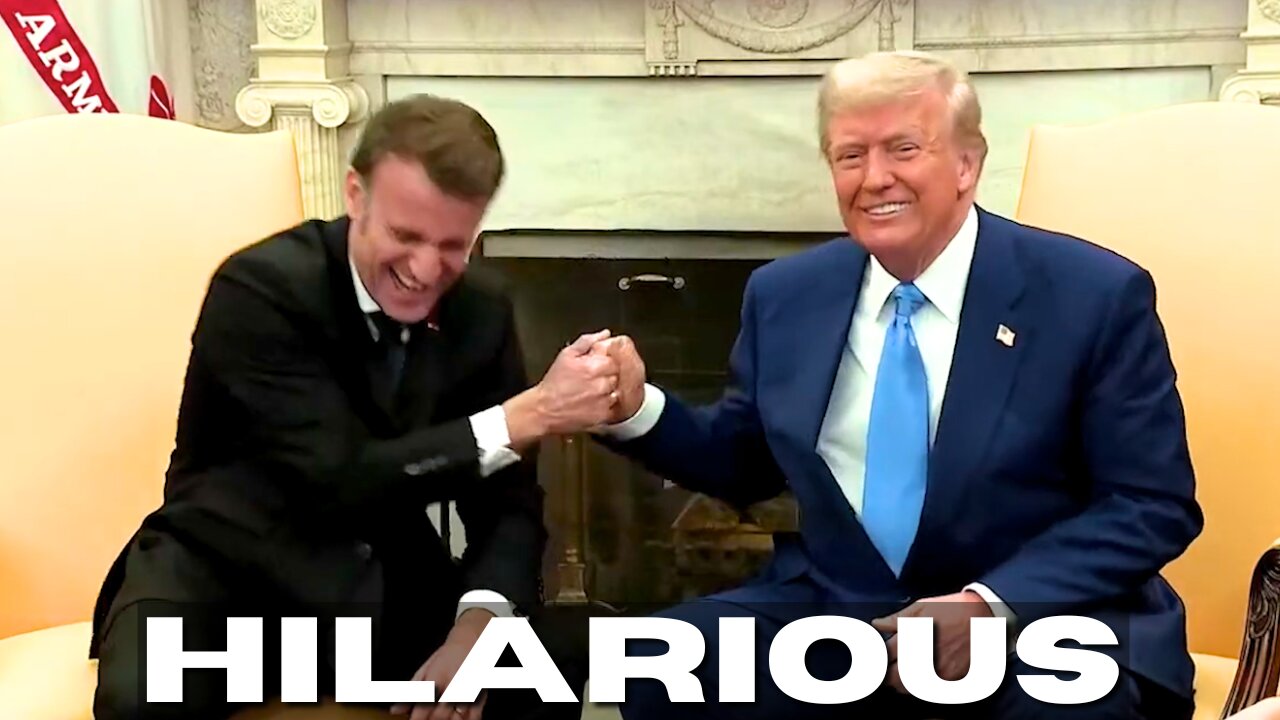 Things Got Funny Between Trump And Macron ...