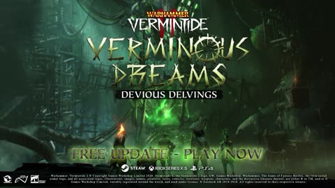 Warhammer: Vermintide 2 - Verminous Dreams: Devious Delvings | Official Trailer