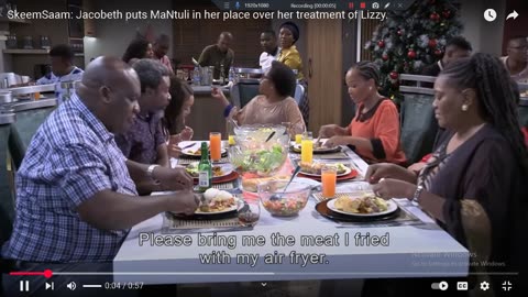 skeemsaam Best scene 🔥🔥 Tbose tells Lizzy the Truth