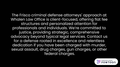 Frisco criminal defense lawyers