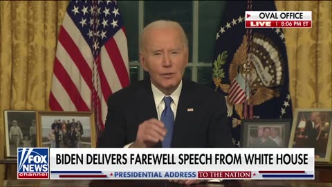 ‘GREAT HONOR’: Biden offers Americans ‘my eternal thanks’ during farewell address