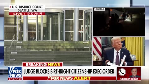 Judge blocks Trump's birthright citizenship executive order