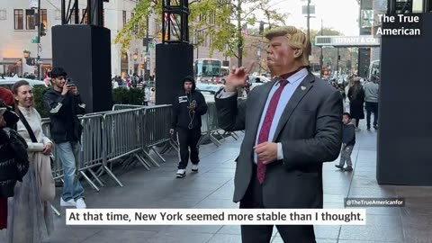 What happens when you meet MAGA in New York?