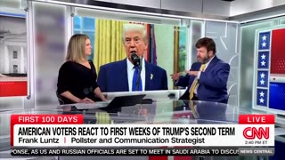 Frank Luntz Says Ex-Dem Voters Who Flipped to Trump 'Love The Pace' Of New Admin