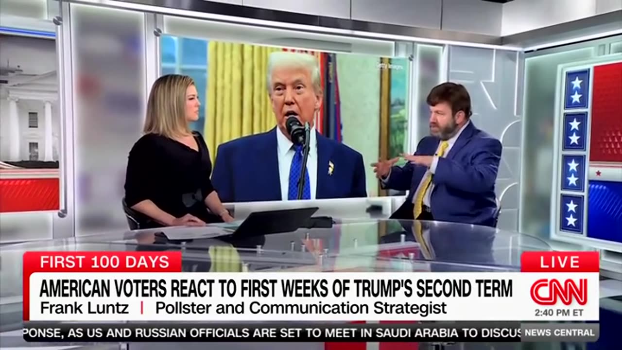 Frank Luntz Says Ex-Dem Voters Who Flipped to Trump 'Love The Pace' Of New Admin