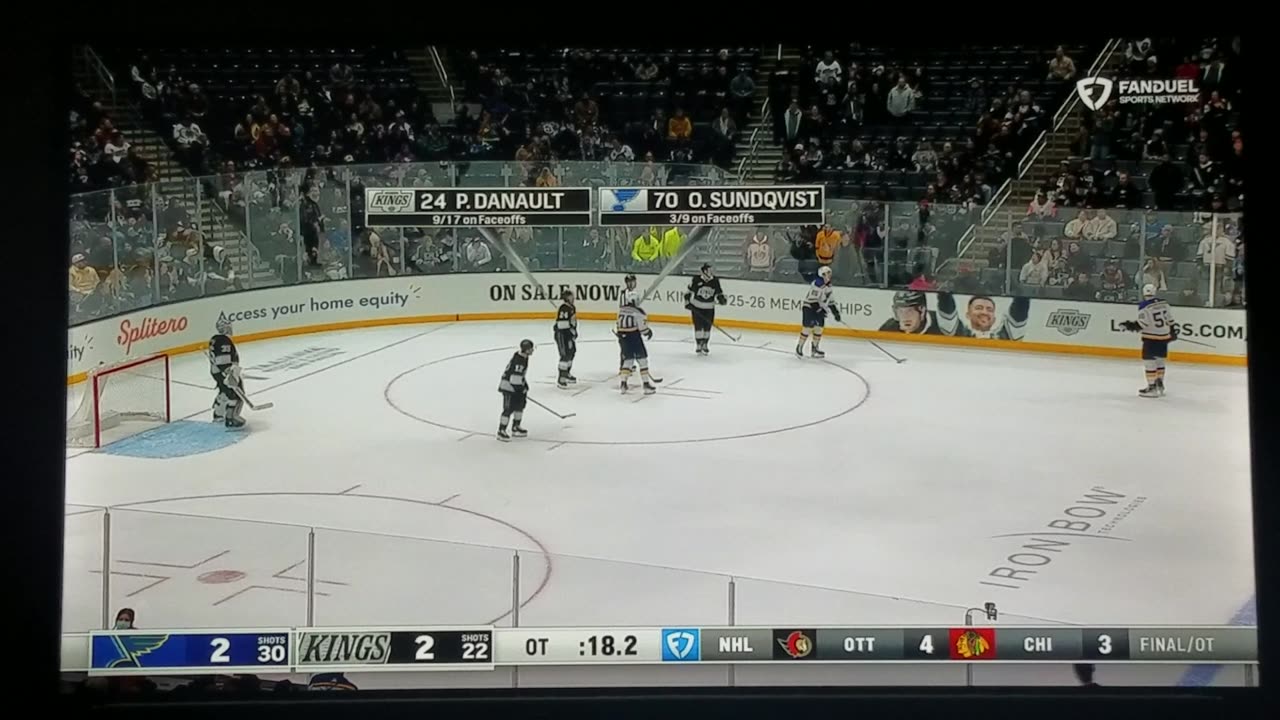 STL vs LAK in Overtime