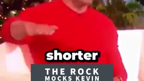 💥 The Rock Jokes About Kevin's Height on The Ellen Show 😂