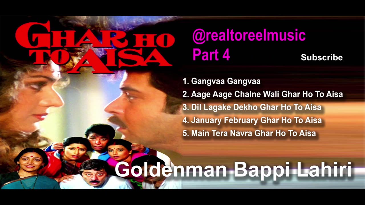 Bappi Lahiri Hits Part 4: The Golden Tunes of Bollywood Ghar hoto aisa & Jaani Dost