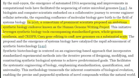 Dentist & Synthetic Biology - The many ways they can change the Human Genome and alter your DNA