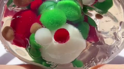 Christmas slime amazing video 2025