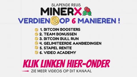 MINERX MINER X - AI & KWANTUM COMPUTING BITCOIN MINING TECHNOLOGIE TOEKOMST - TOP TEAM ROB BUSER