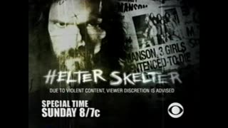 May 11, 2004 - CBS Promo for 'Helter Skelter" Charles Manson Story