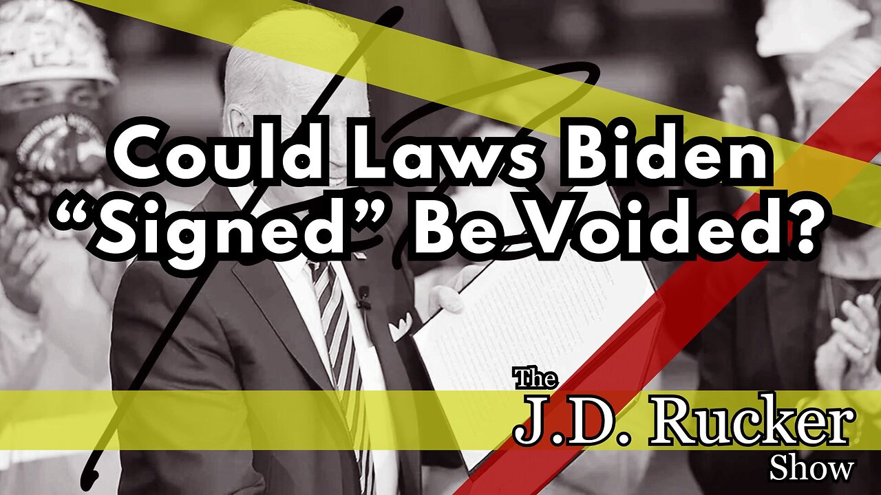 Joe Biden Autopen Scandal: Could All of the LAWS He Signed Be Voided?