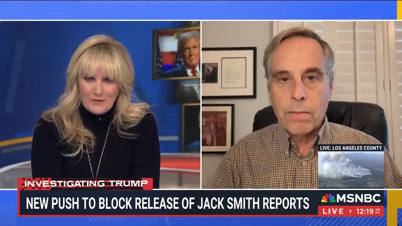 'society has a huge stake' in knowing what's in jack Smith's probe