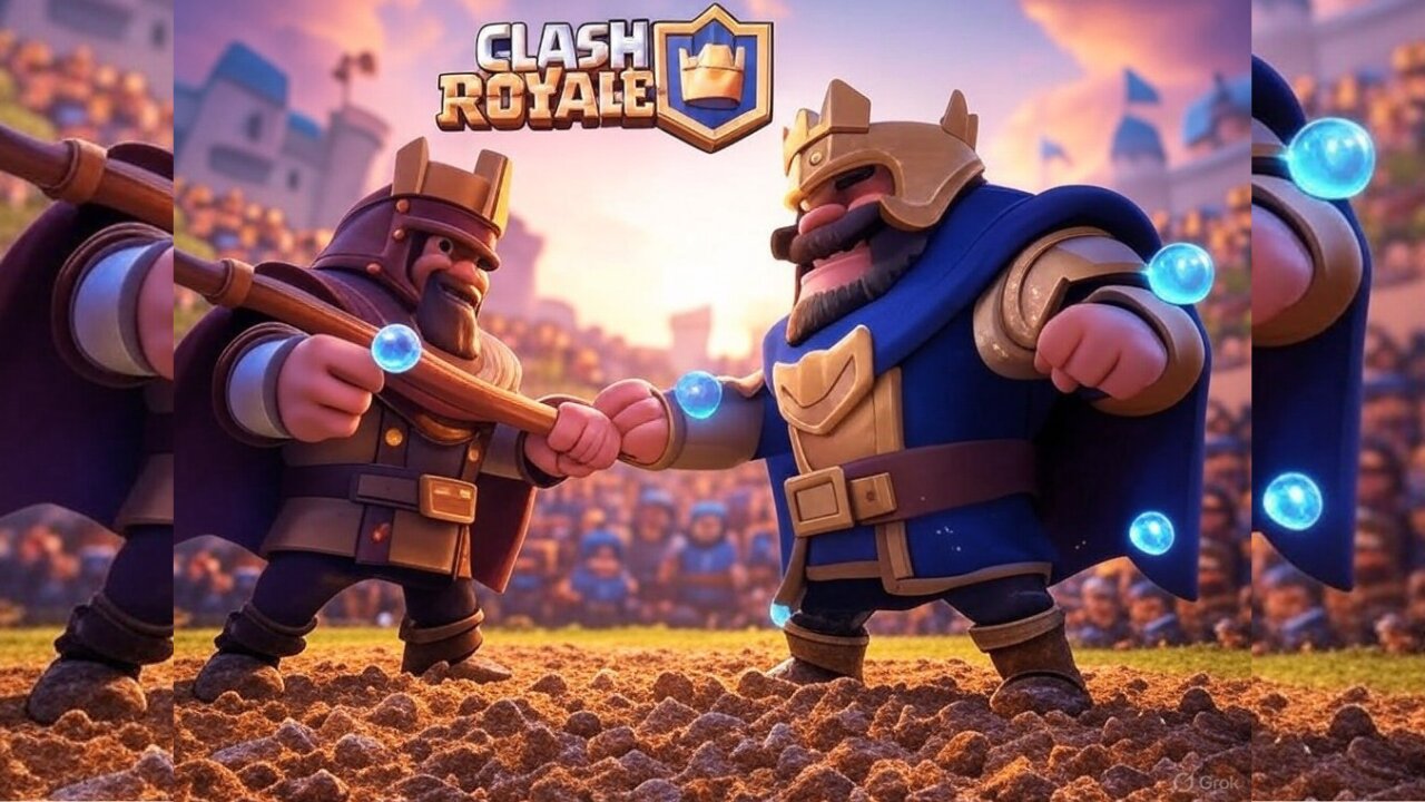 CLASH ROYALE: Intense Overtime Victory! ⚡😱