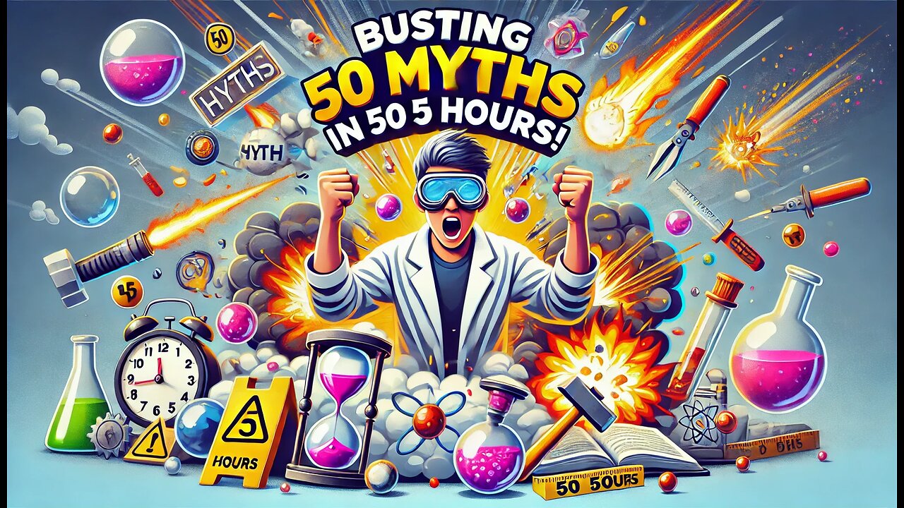 Busting 50 Myths In 50 Hours! ⏳🔥