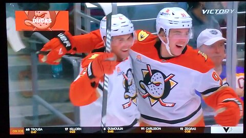 Ducks D #6 Brian Dumoulin 🥅(1)🏒Wrist-Shot Goal