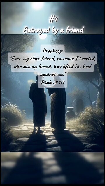 #4 Betrayed by a friend - Jesus Christ Prophecies Fulfilled