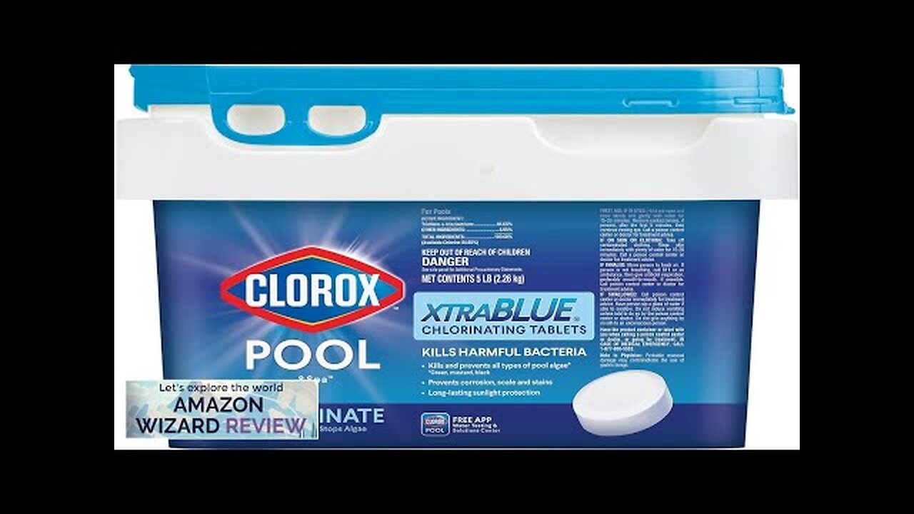 CLOROX Pool&Spa XtraBlue 3-Inch Long Lasting Chlorinating Tablets 5-Pound Chlorine Review