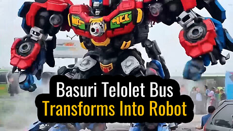 Basuri Telolet Bus Transforms Into Sophisticated Robot