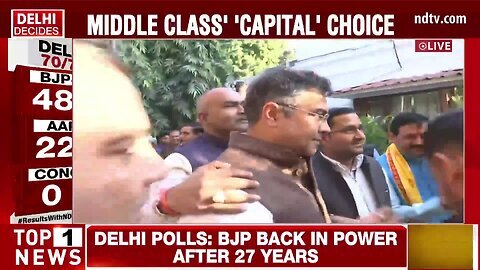 Delhi Election Result _ BJP's Capital Gain AAP-Ends Arvind Kejriwal