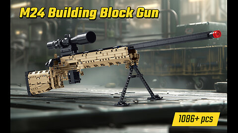 Gun Building Blocks Set