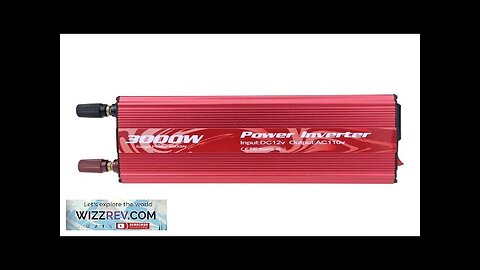 3000W Modified Sine Wave Inverter Reliable Power for RVs and Boats Review