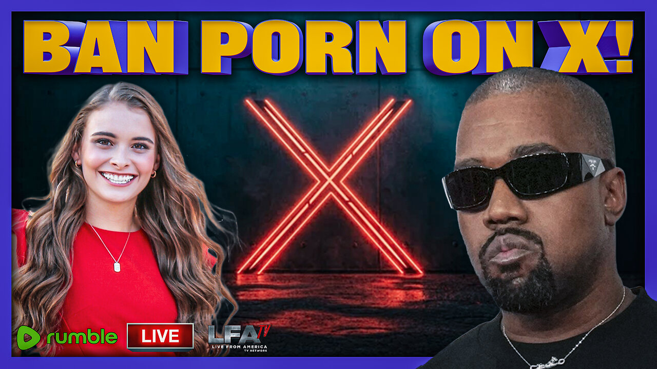 BAN PORN ON X | LIVE WITH HANNAH FAULKNER 2.14.25 3PM