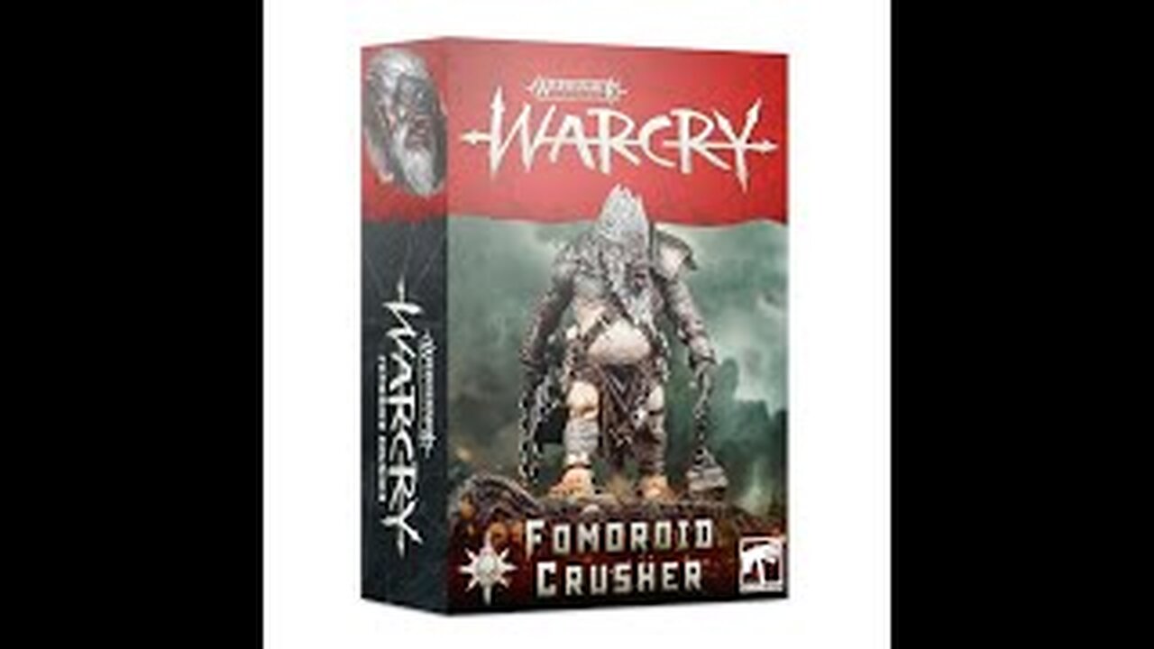 WARCRY Fomoroid Unboxing : 5th Nov 2020