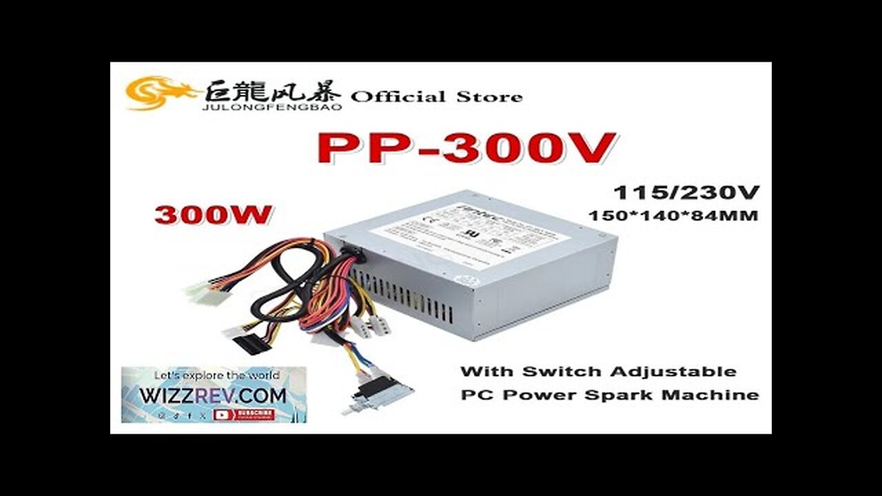 300W Switching Power Supply New For Antec AT PP-300V Power With Switch Review