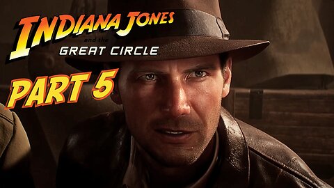 🔴LIVE - Indiana Jones and the Great Circle - Part 5