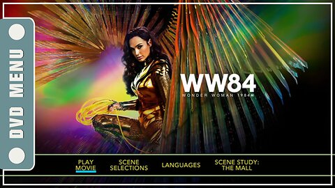 Wonder Woman 1984 - DVD Menu