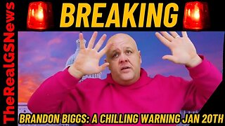 "10 CITIES ALERT!?" Brandon Biggs is issuing grave warning DC Inauguration