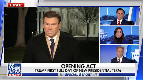 'Like Drinking From A Firehose': Trump's First Full Day In Office
