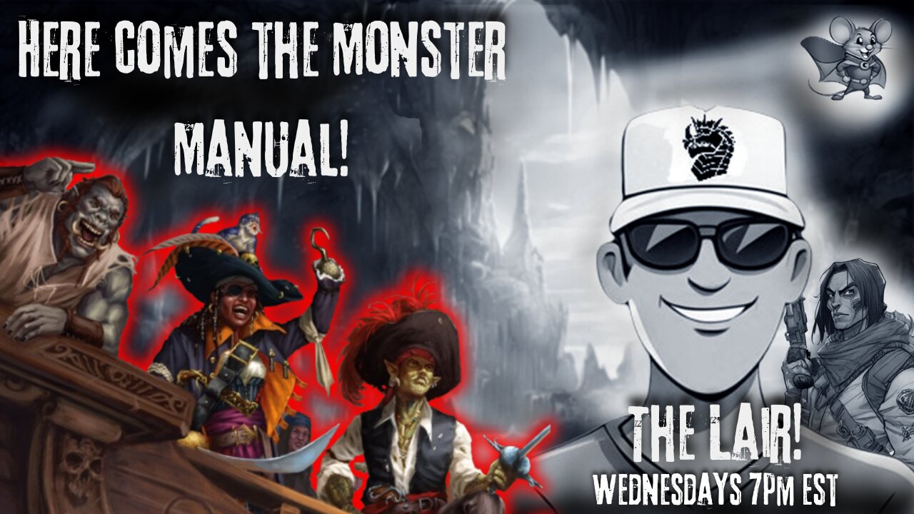 First Look at the Monster Manual! With Rogan and Crazymouse!