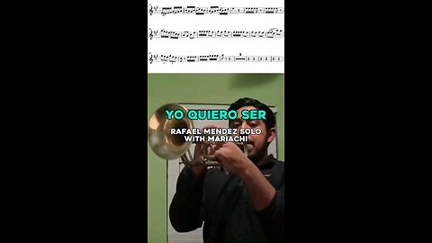 Yo Quiero Ser - Rafael Mendez Solo With Mariachi Version