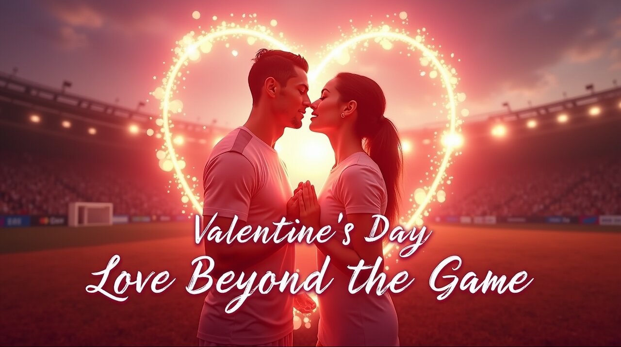 Love Beyond The Game AI music video to ronaldo and georgina for valentines