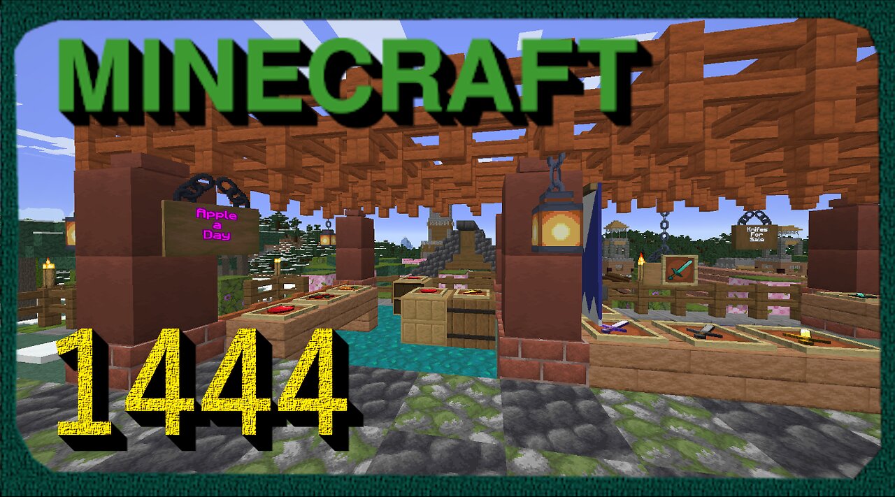 Lets Play Minecraft Episode – 1444 Apple a Day