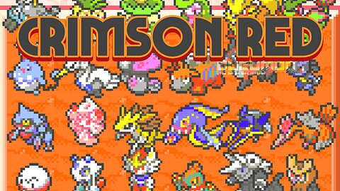 Pokemon Crimson Red - GBA ROM Hack, Tweaked map, better ai, up to gen 8, Hardcore+ Nuzlocke