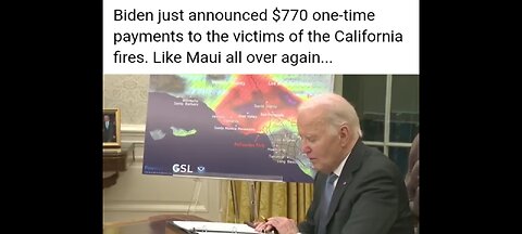 $770 IN NE TIME PAYMENT FOR CALIFORNIANS . WHAT A JOKE & SLAP TO THE FACE