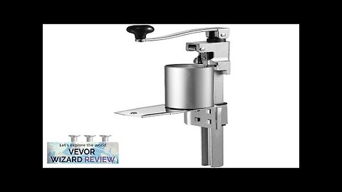 VEVOR Manual Can Opener Commercial Table Opener for Large Cans Heavy Duty Review