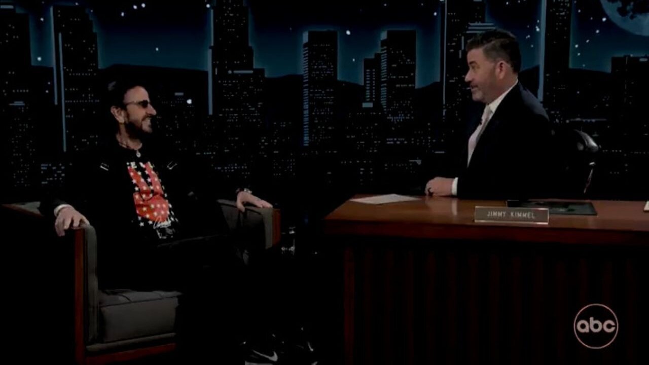 TDS Addled Jimmy Kimmel Asks Ringo Starr If He's Worried About Being Deported