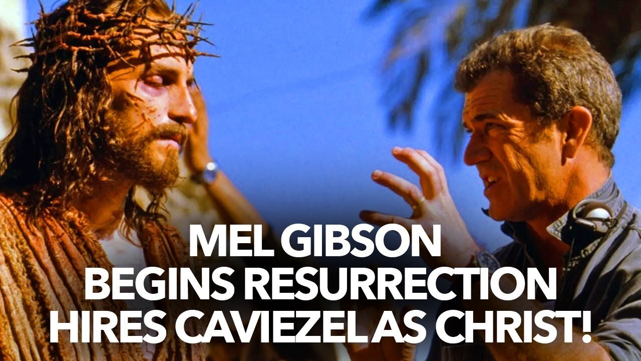 Mel Gibson Begins Resurrection Film – Hires Caviezel as Christ