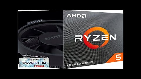 NEW BOX AMD Ryzen 5 5600G R5-5600G 3.9 GHZ 6-Core 16MB Desktop Review