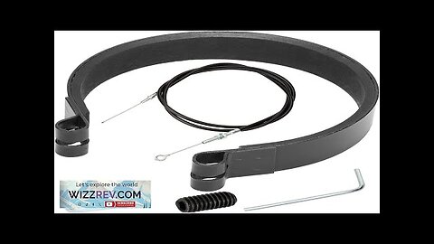 GREHUA Rear 4" Brake Band Pin with 71"Throttle Cable Black for Azusa Review