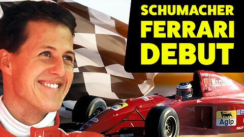 Remembering Michael Schumachers FERRARI debut