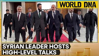 Syria: Al-Sharaa Holds Bilateral With Qatari & Jordanian Envoys In Damascus | World DNA | WION News