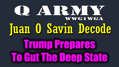 Juan O Savin "Q Army 1.2.2025" - Trump Prepares To Gut The Deep State