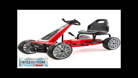 VEVOR Go Kart 4 Wheel Pedal Ride On Toy for Kids Adjustable Review